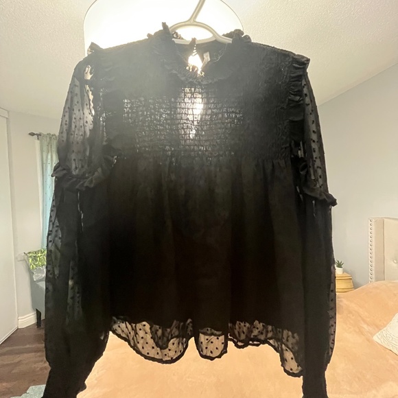 Zara Blouse (free gift with purchase) - Picture 1 of 7